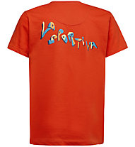 La Sportiva Boulder K - T-shirt - bambino, Dark Orange