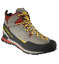 La Sportiva Boulder X Mid GORE-TEX - scarpe da avvicinamento - uomo, Grey/Red