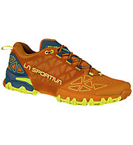 La Sportiva Bushido 2 - scarpe trail running - uomo, Orange/Blue/Green
