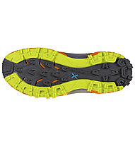 La Sportiva Bushido II Jr - scarpe trailrunning - bambino, Black/Orange/Green