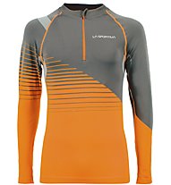 La Sportiva Castor - maglietta tecnica - uomo, Grey/Orange