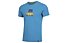 La Sportiva Cinquecento M - T-shirt - uomo, Light Blue/Blue/Yellow