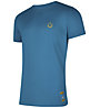 La Sportiva Climbing on the Moon - T-Shirt - uomo, Light Blue