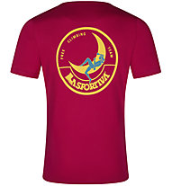 La Sportiva Climbing on the Moon - T-Shirt - Herren, Pink