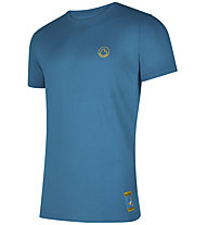 La Sportiva Climbing on the Moon - T-Shirt - uomo, Light Blue