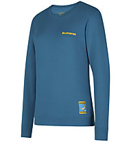 La Sportiva Climbing On The Moon W - Sweatshirt - Damen, Blue