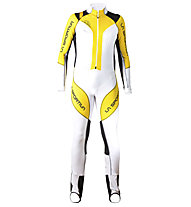 La Sportiva Cube Racing - tuta sci alpinismo - uomo, White/Yellow