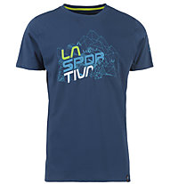 La Sportiva Cubic - T-shirt arrampicata - uomo, Blue