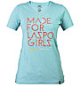 La Sportiva For Laspo - T-Shirt arrampicata - donna, Ice Blue