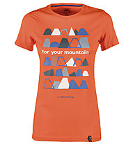 La Sportiva For Your Mountain - T-Shirt Klettern - Damen, Orange