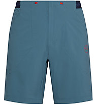 La Sportiva Guard Short M - pantaloni corti trekking - uomo, Light Blue/Red