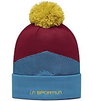 La Sportiva Knitty - berretto, Light Blue/Red/Yellow