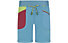 La Sportiva Mantra W - pantaloni corti arrampicata - donna, Light Blue/Green