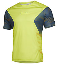 La Sportiva Pacer - maglia trail running - uomo, Light Green/Blue