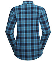 La Sportiva Rambler Flannel W - Langarmshirt - Damen, Light Blue/Dark Blue