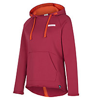 La Sportiva Telendos W - felpa con cappuccio - donna, Pink/Orange