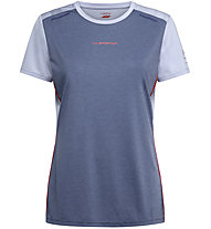 La Sportiva Tracer W - Trailrunning-T-Shirt - Damen , Blue/Red
