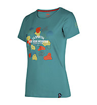 La Sportiva Volumes W - T-Shirt - Damen, Light Green