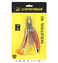 Leatherman Skeletool RX - attrezzo multiuso, Steel/Orange