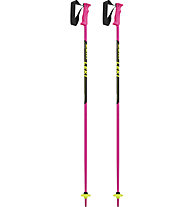 Leki Racing Kids - Kinderstöcke, Pink/Black/Yellow