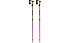 Leki WCR Lite SL 3D - bastoncini sci alpino - bambino, Pink/Black/Yellow