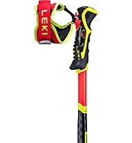 Leki WCR SL 3D - bastoncini sci alpino, Red/Black/Yellow