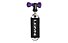 Lezyne Contr drive with CO2 16g - Kartusche CO2 mit Adapter, Silver/Purple