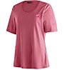 Maier Sports Irmi - T-shirt - donna, Pink/Dark Pink/White