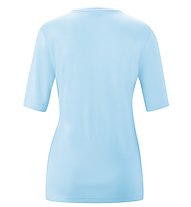 Maier Sports Irmi - T-shirt - donna, Light Blue/Blue