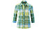 Maier Sports Sana 3/4 - camicia a maniche corte - donna, Green/Blue