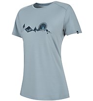 Mammut Fedoz - T-Shirt trekking - donna, Grey