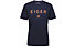 Mammut Seile TS Men - T-shirt - uomo, Dark Blue/Orange
