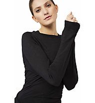 Mandala Back Bow W - maglia manica lunga - donna, Black