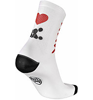 Mbwear Fun - calzini ciclismo, White/Red/Black