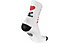 Mbwear Fun - calzini ciclismo, White/Red/Black