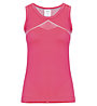 Meru Aniak SL - maglietta tecnica senza maniche - donna, Pink/Grey