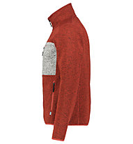 Meru Askersund M - felpa in pile - uomo, Red