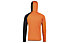 Meru Bussleton M - Fleecepullover - Herren, Orange/Black