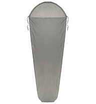 Meru Egyptian Cotton Liner Mummy - sacco lenzuolo, Grey