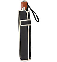 Meru Folding Umbrella Automatic - Taschenschirm, Black/Beige