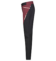 Meru Grafton W - pantaloni softshell - donna, Black/Dark Red