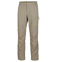 Meru Havelock - pantaloni zip off trekking - uomo, Beige