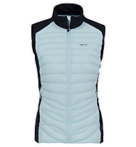 Meru Kasilof Hybrid Vest W - gilet ibrido - donna, Light Blue/Black