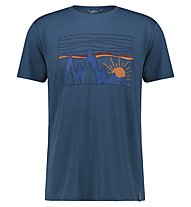 Meru Moos 1/2 - T-Shirt - Herren, Blue