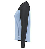 Meru Newhalen W L/S - maglia manica lunga - donna, Light Blue/Black