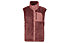 Meru Nunavut W - gilet in pile - donna, Dark Red