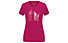 Meru Skive W – T-shirt - donna, Dark Pink