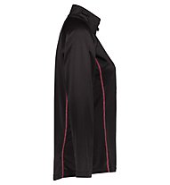 Meru Tirau Half-Zip W - pullover in pile - donna, Black