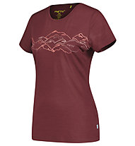 Meru Trelleborg W - T-Shirt - Damen, Bordeaux