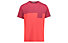 Meru Trikala Jersey - T-Shirt Wandern - Herren, Dark Red/Red